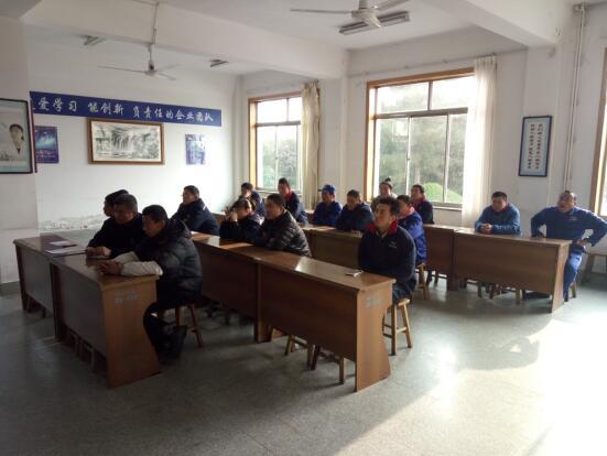 青岛yl7703永利集团举行工厂新员工培训