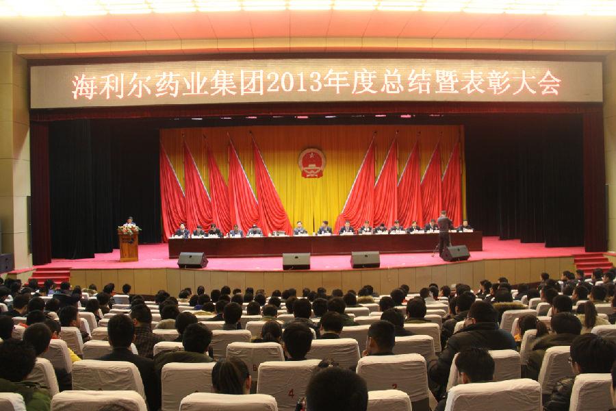 yl7703永利集团药业集团2013年度总结暨表彰大会胜利召开