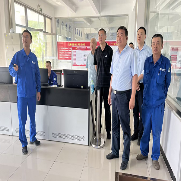 开发区管委会副主任冯涛一行到山东yl7703永利集团调研指导